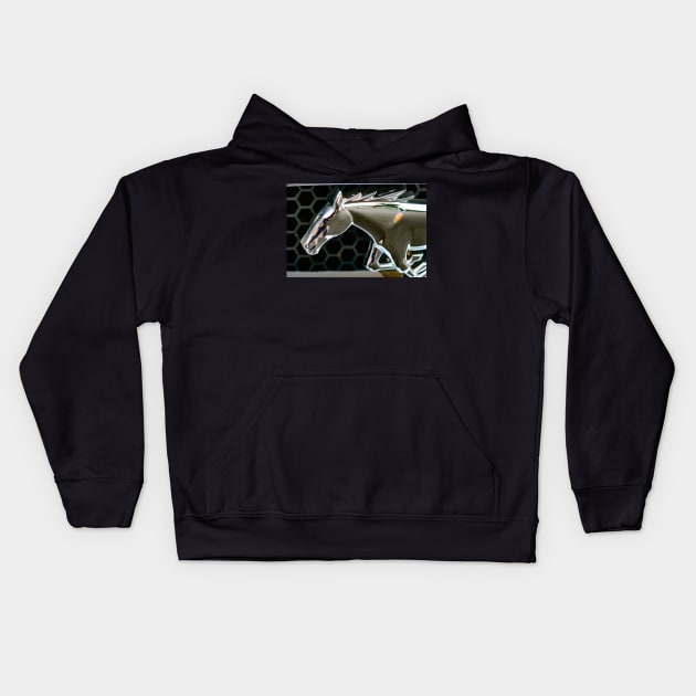 Mustang Kids Hoodie by Rob Johnson Photography